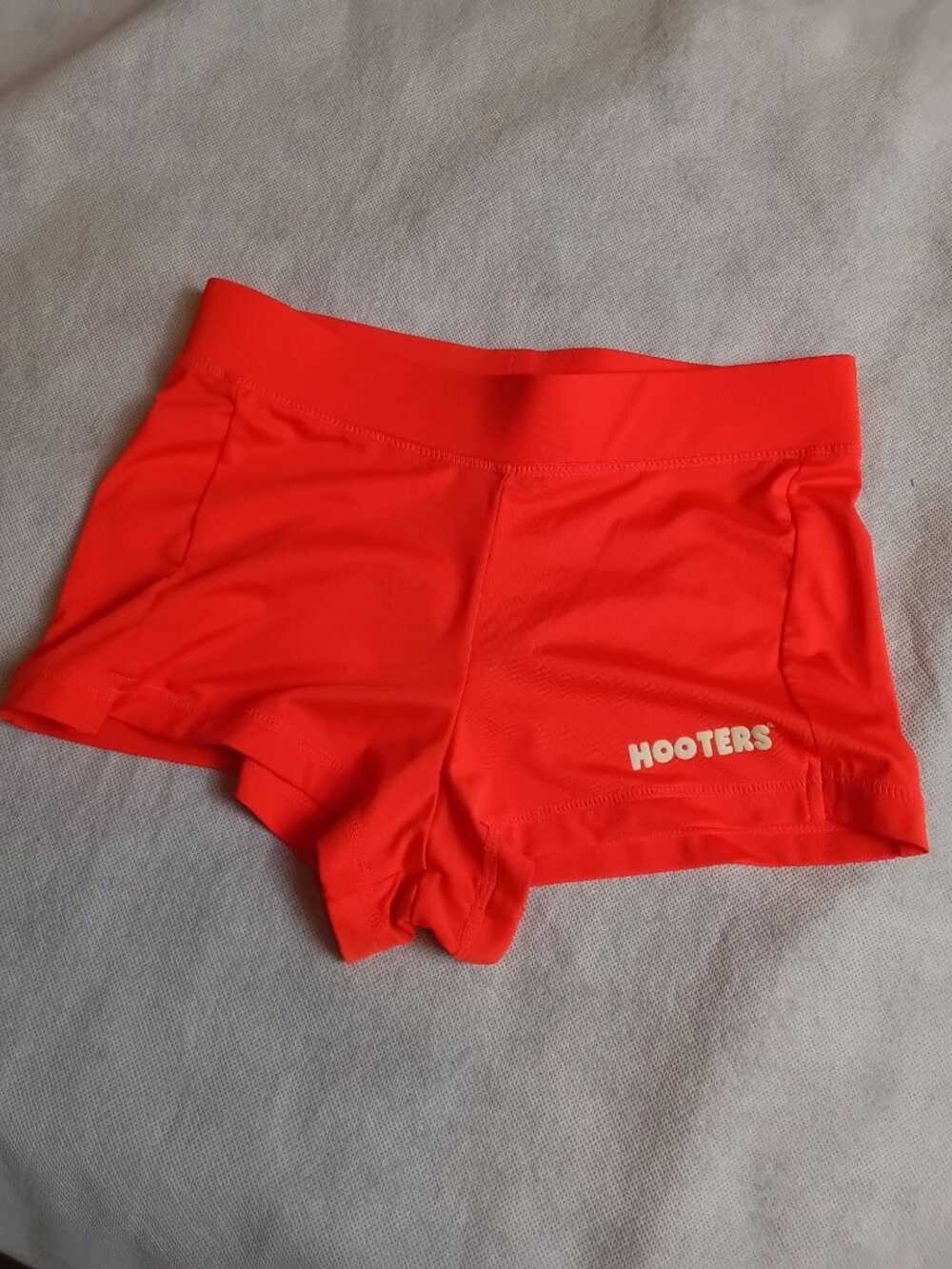 Hooters Size XS booty Shorts EUC Orange